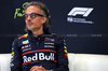 GP BELGIO, Laurent Mekies (FRA) Red Bull Racing Team Principal e CEO in the FIA Press Conference.

25.07.2025. Formula 1 World Championship, Rd 13, Belgian Grand Prix, Spa Francorchamps, Belgium, Sprint Qualifiche Day.

- www.xpbimages.com, EMail: requests@xpbimages.com © Copyright: Moy / XPB Images