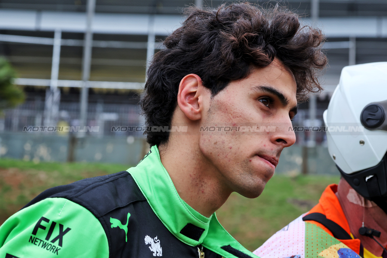 GP BRASILE, Gabriel Bortoleto (BRA) Sauber retired from the race.

09.11.2025. Formula 1 World Championship, Rd 21, Brazilian Grand Prix, Sao Paulo, Brazil, Gara Day.

 - www.xpbimages.com, EMail: requests@xpbimages.com © Copyright: Rew / XPB Images