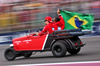 GP BRASILE, (L to R): Lewis Hamilton (GBR) Ferrari e Charles Leclerc (MON) Ferrari on the drivers' parade.

09.11.2025. Formula 1 World Championship, Rd 21, Brazilian Grand Prix, Sao Paulo, Brazil, Gara Day.

- www.xpbimages.com, EMail: requests@xpbimages.com © Copyright: Charniaux / XPB Images