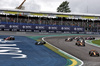 GP BRASILE, Charles Leclerc (MON) Ferrari SF-25 e Andrea Kimi Antonelli (ITA) Mercedes AMG F1 W16 run wide.

09.11.2025. Formula 1 World Championship, Rd 21, Brazilian Grand Prix, Sao Paulo, Brazil, Gara Day.

- www.xpbimages.com, EMail: requests@xpbimages.com © Copyright: Batchelor / XPB Images
