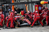 GP BRASILE, Lewis Hamilton (GBR) Ferrari SF-25 makes a pit stop.

09.11.2025. Formula 1 World Championship, Rd 21, Brazilian Grand Prix, Sao Paulo, Brazil, Gara Day.

- www.xpbimages.com, EMail: requests@xpbimages.com © Copyright: Batchelor / XPB Images