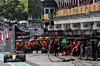 GP BRASILE, Lando Norris (GBR) McLaren MCL39 makes a pit stop.

09.11.2025. Formula 1 World Championship, Rd 21, Brazilian Grand Prix, Sao Paulo, Brazil, Gara Day.

- www.xpbimages.com, EMail: requests@xpbimages.com © Copyright: Batchelor / XPB Images