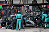 GP BRASILE, George Russell (GBR) Mercedes AMG F1 W16 makes a pit stop.

09.11.2025. Formula 1 World Championship, Rd 21, Brazilian Grand Prix, Sao Paulo, Brazil, Gara Day.

- www.xpbimages.com, EMail: requests@xpbimages.com © Copyright: Batchelor / XPB Images