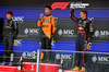 GP BRASILE, The podium (L to R): Andrea Kimi Antonelli (ITA) Mercedes AMG F1, second; Lando Norris (GBR) McLaren, vincitore; Max Verstappen (NLD) Red Bull Racing, third.

09.11.2025. Formula 1 World Championship, Rd 21, Brazilian Grand Prix, Sao Paulo, Brazil, Gara Day.

- www.xpbimages.com, EMail: requests@xpbimages.com © Copyright: Charniaux / XPB Images