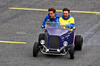 GP BRASILE, (L to R): Franco Colapinto (ARG) Alpine F1 Team e Pierre Gasly (FRA) Alpine F1 Team on the drivers' parade.
09.11.2025. Formula 1 World Championship, Rd 21, Brazilian Grand Prix, Sao Paulo, Brazil, Gara Day.
- www.xpbimages.com, EMail: requests@xpbimages.com © Copyright: Batchelor / XPB Images