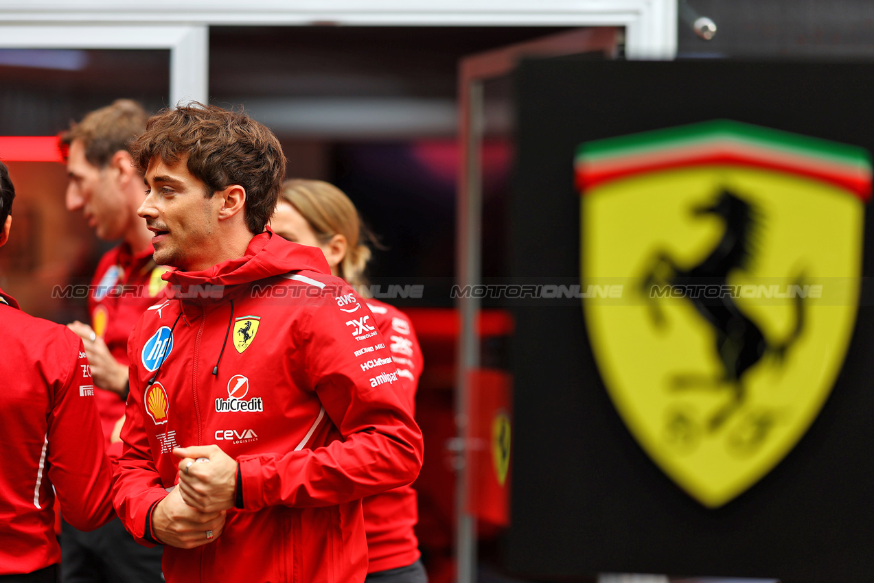 GP BRASILE, Charles Leclerc (MON) Ferrari.

06.11.2025. Formula 1 World Championship, Rd 21, Brazilian Grand Prix, Sao Paulo, Brazil, Preparation Day.

- www.xpbimages.com, EMail: requests@xpbimages.com © Copyright: XPB Images