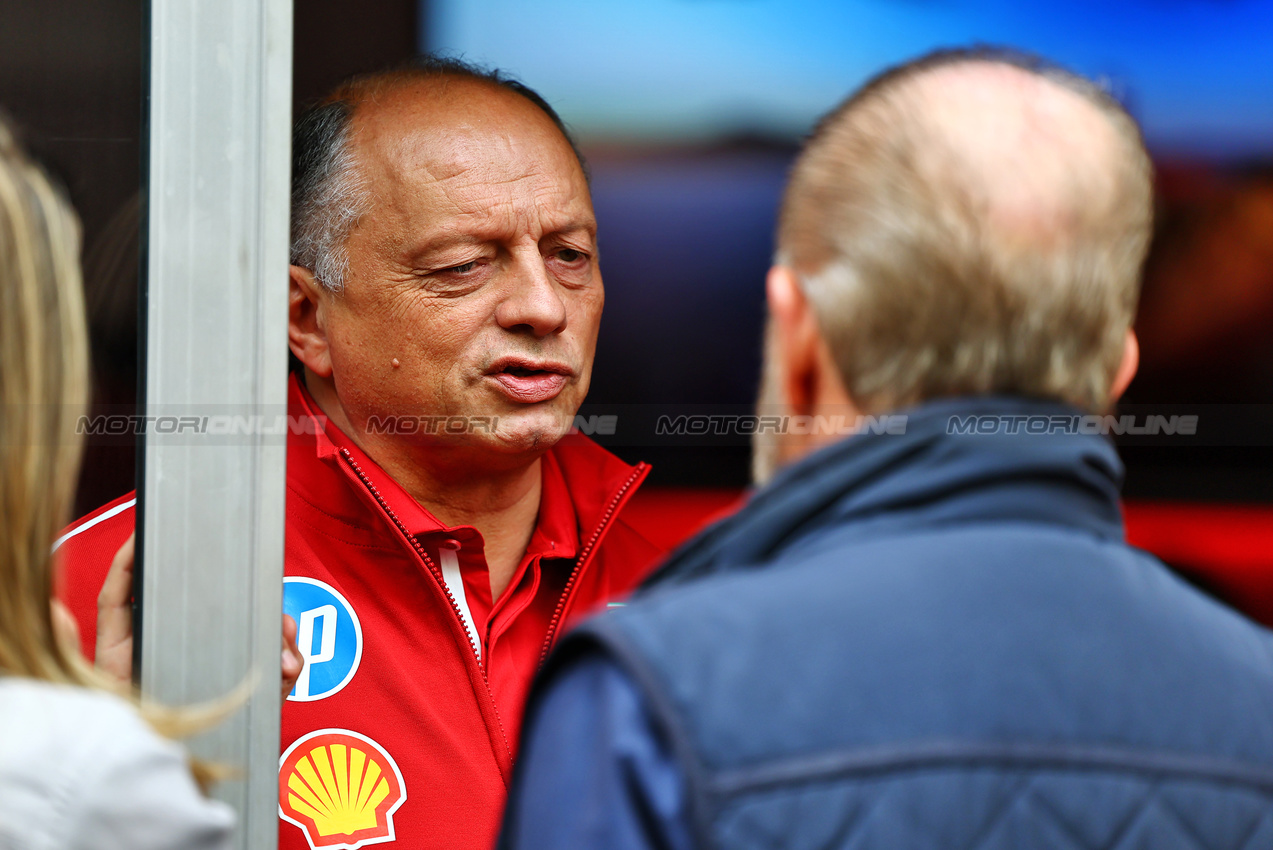 GP BRASILE, Frederic Vasseur (FRA) Ferrari Team Principal.
06.11.2025. Formula 1 World Championship, Rd 21, Brazilian Grand Prix, Sao Paulo, Brazil, Preparation Day.
- www.xpbimages.com, EMail: requests@xpbimages.com © Copyright: XPB Images