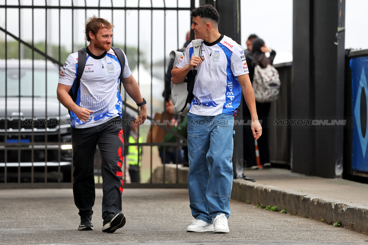 GP BRASILE, Isack Hadjar (FRA) Racing Bulls.

06.11.2025. Formula 1 World Championship, Rd 21, Brazilian Grand Prix, Sao Paulo, Brazil, Preparation Day.

 - www.xpbimages.com, EMail: requests@xpbimages.com © Copyright: Rew / XPB Images