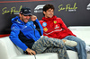 GP BRASILE, (L to R): Pierre Gasly (FRA) Alpine F1 Team e Charles Leclerc (MON) Ferrari in the FIA Press Conference.

06.11.2025. Formula 1 World Championship, Rd 21, Brazilian Grand Prix, Sao Paulo, Brazil, Preparation Day.

- www.xpbimages.com, EMail: requests@xpbimages.com © Copyright: Batchelor / XPB Images