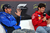 GP BRASILE, (L to R): Pierre Gasly (FRA) Alpine F1 Team e Charles Leclerc (MON) Ferrari in the FIA Press Conference.
06.11.2025. Formula 1 World Championship, Rd 21, Brazilian Grand Prix, Sao Paulo, Brazil, Preparation Day.
- www.xpbimages.com, EMail: requests@xpbimages.com © Copyright: Batchelor / XPB Images