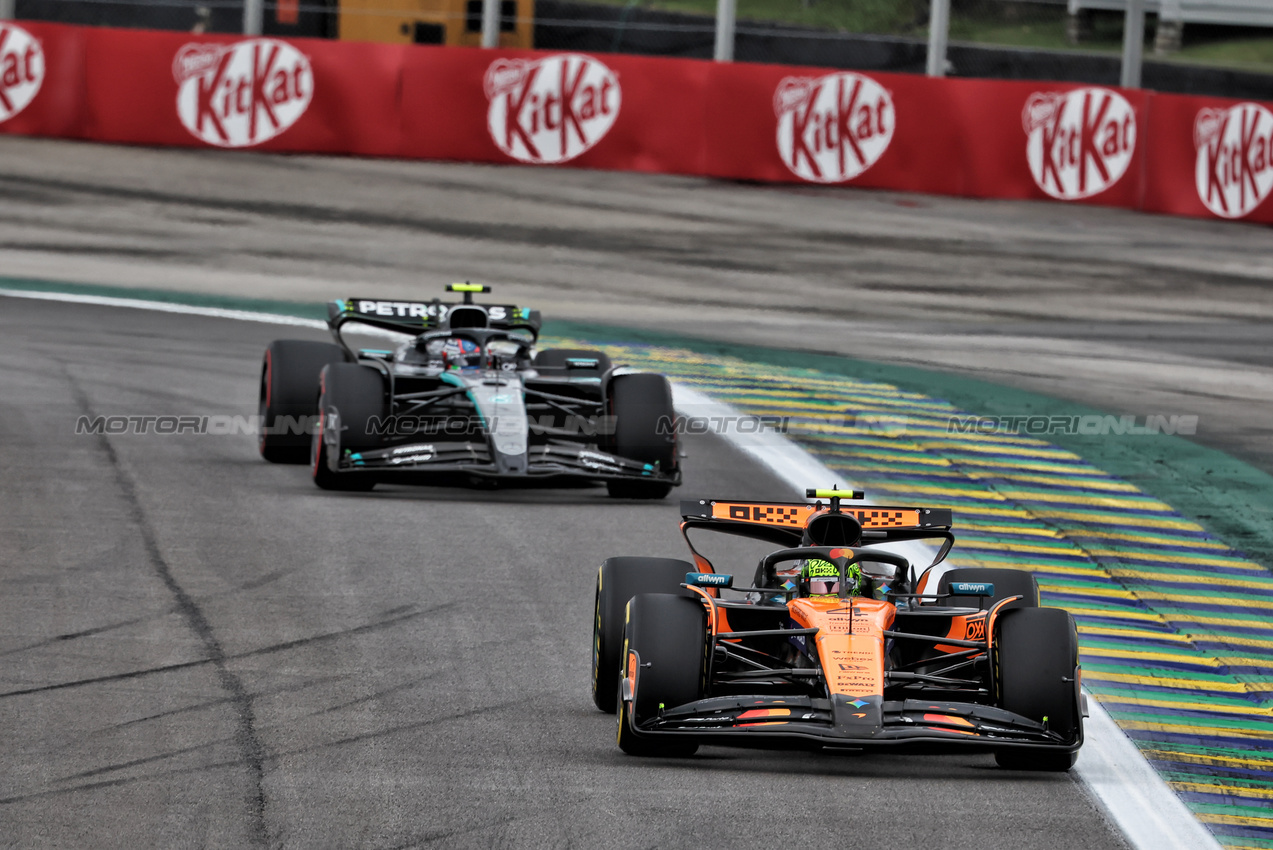 GP BRASILE, Lando Norris (GBR) McLaren MCL39.

08.11.2025. Formula 1 World Championship, Rd 21, Brazilian Grand Prix, Sao Paulo, Brazil, Sprint e Qualifiche Day.

 - www.xpbimages.com, EMail: requests@xpbimages.com © Copyright: Rew / XPB Images