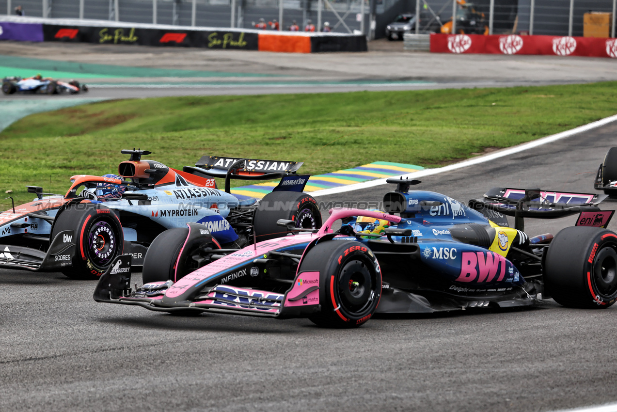 GP BRASILE, Pierre Gasly (FRA) Alpine F1 Team A525.
08.11.2025. Formula 1 World Championship, Rd 21, Brazilian Grand Prix, Sao Paulo, Brazil, Sprint e Qualifiche Day.
- www.xpbimages.com, EMail: requests@xpbimages.com © Copyright: Rew / XPB Images