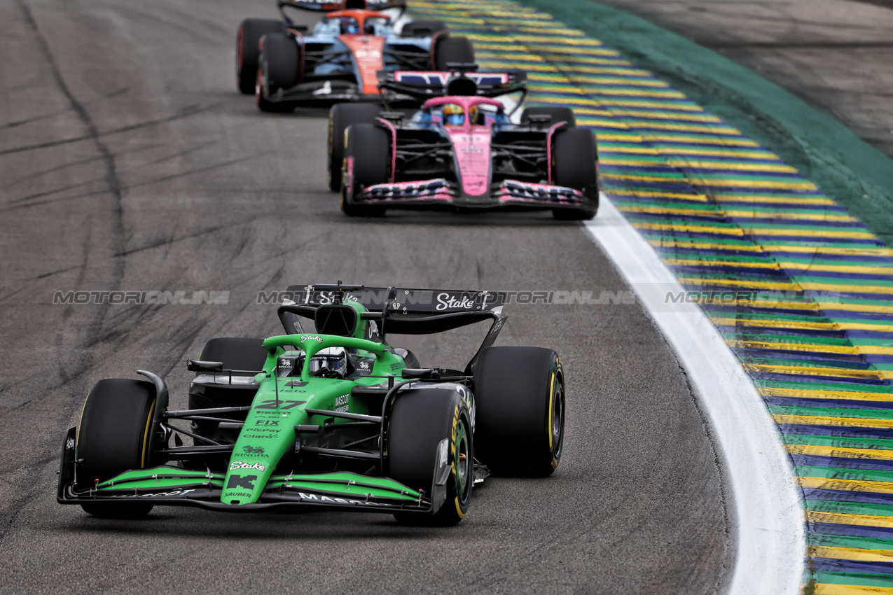 GP BRASILE, Nico Hulkenberg (GER) Sauber C45.

08.11.2025. Formula 1 World Championship, Rd 21, Brazilian Grand Prix, Sao Paulo, Brazil, Sprint e Qualifiche Day.

 - www.xpbimages.com, EMail: requests@xpbimages.com © Copyright: Rew / XPB Images