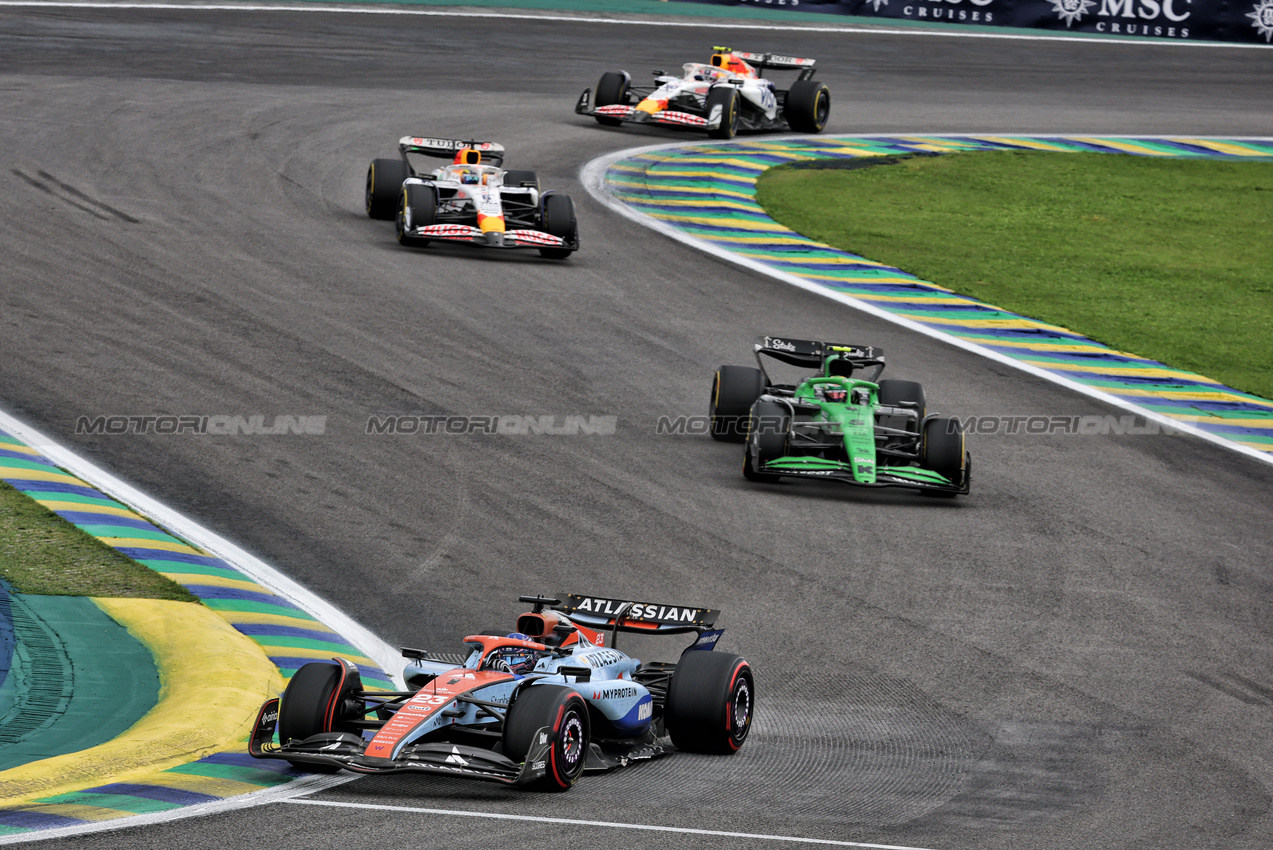 GP BRASILE, Alexander Albon (THA) Atlassian Williams Racing FW47.

08.11.2025. Formula 1 World Championship, Rd 21, Brazilian Grand Prix, Sao Paulo, Brazil, Sprint e Qualifiche Day.

- www.xpbimages.com, EMail: requests@xpbimages.com © Copyright: Batchelor / XPB Images