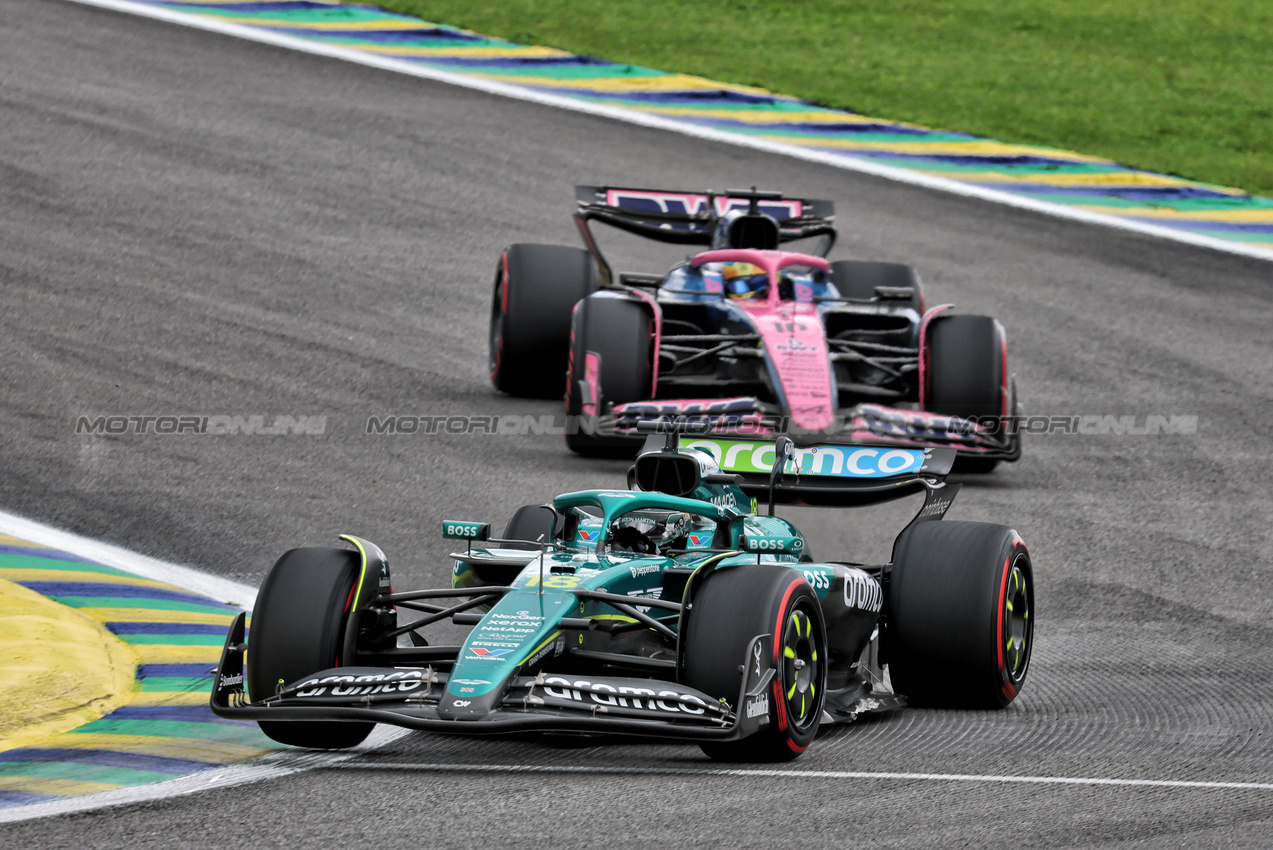 GP BRASILE, Lance Stroll (CDN) Aston Martin F1 Team AMR25.
08.11.2025. Formula 1 World Championship, Rd 21, Brazilian Grand Prix, Sao Paulo, Brazil, Sprint e Qualifiche Day.
- www.xpbimages.com, EMail: requests@xpbimages.com © Copyright: Batchelor / XPB Images