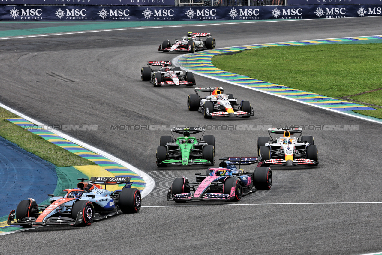 GP BRASILE, Alexander Albon (THA) Atlassian Williams Racing FW47.

08.11.2025. Formula 1 World Championship, Rd 21, Brazilian Grand Prix, Sao Paulo, Brazil, Sprint e Qualifiche Day.

- www.xpbimages.com, EMail: requests@xpbimages.com © Copyright: Batchelor / XPB Images