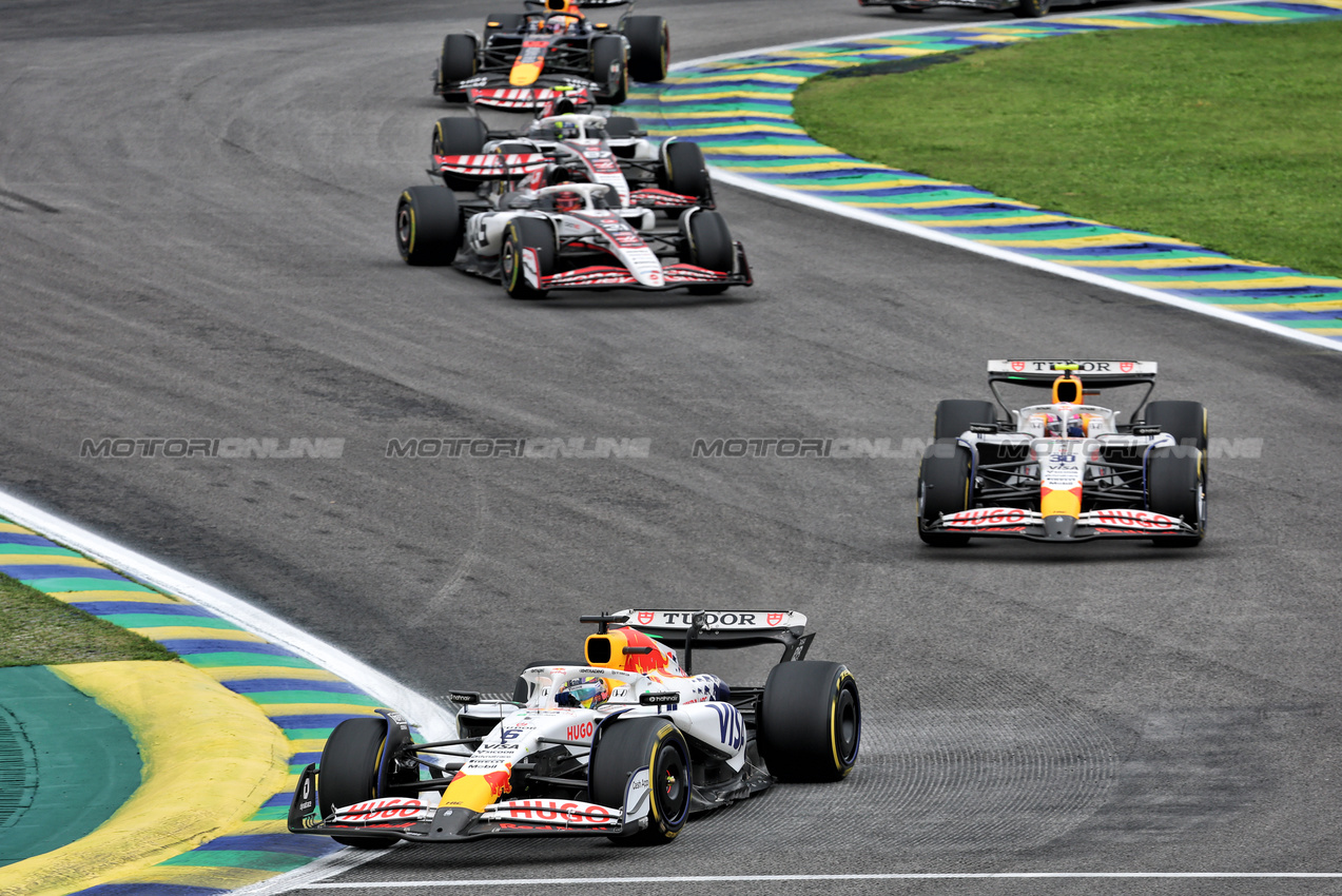 GP BRASILE, Isack Hadjar (FRA) Racing Bulls VCARB 02.

08.11.2025. Formula 1 World Championship, Rd 21, Brazilian Grand Prix, Sao Paulo, Brazil, Sprint e Qualifiche Day.

- www.xpbimages.com, EMail: requests@xpbimages.com © Copyright: Batchelor / XPB Images