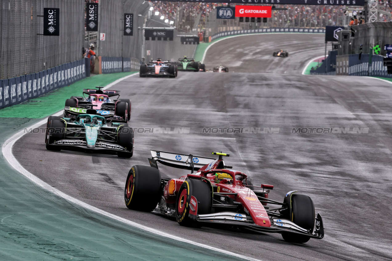 GP BRASILE, Lewis Hamilton (GBR) Ferrari SF-25.

08.11.2025. Formula 1 World Championship, Rd 21, Brazilian Grand Prix, Sao Paulo, Brazil, Sprint e Qualifiche Day.

- www.xpbimages.com, EMail: requests@xpbimages.com © Copyright: Charniaux / XPB Images