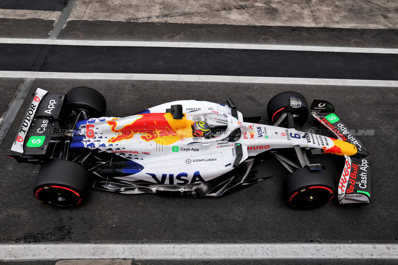 GP BRASILE, Isack Hadjar (FRA) Racing Bulls VCARB 02.

08.11.2025. Formula 1 World Championship, Rd 21, Brazilian Grand Prix, Sao Paulo, Brazil, Sprint e Qualifiche Day.

- www.xpbimages.com, EMail: requests@xpbimages.com © Copyright: Batchelor / XPB Images