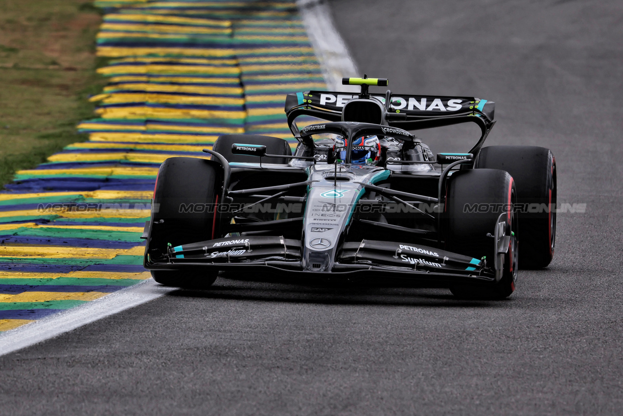 GP BRASILE, Andrea Kimi Antonelli (ITA) Mercedes AMG F1 W16.

08.11.2025. Formula 1 World Championship, Rd 21, Brazilian Grand Prix, Sao Paulo, Brazil, Sprint e Qualifiche Day.

 - www.xpbimages.com, EMail: requests@xpbimages.com © Copyright: Rew / XPB Images