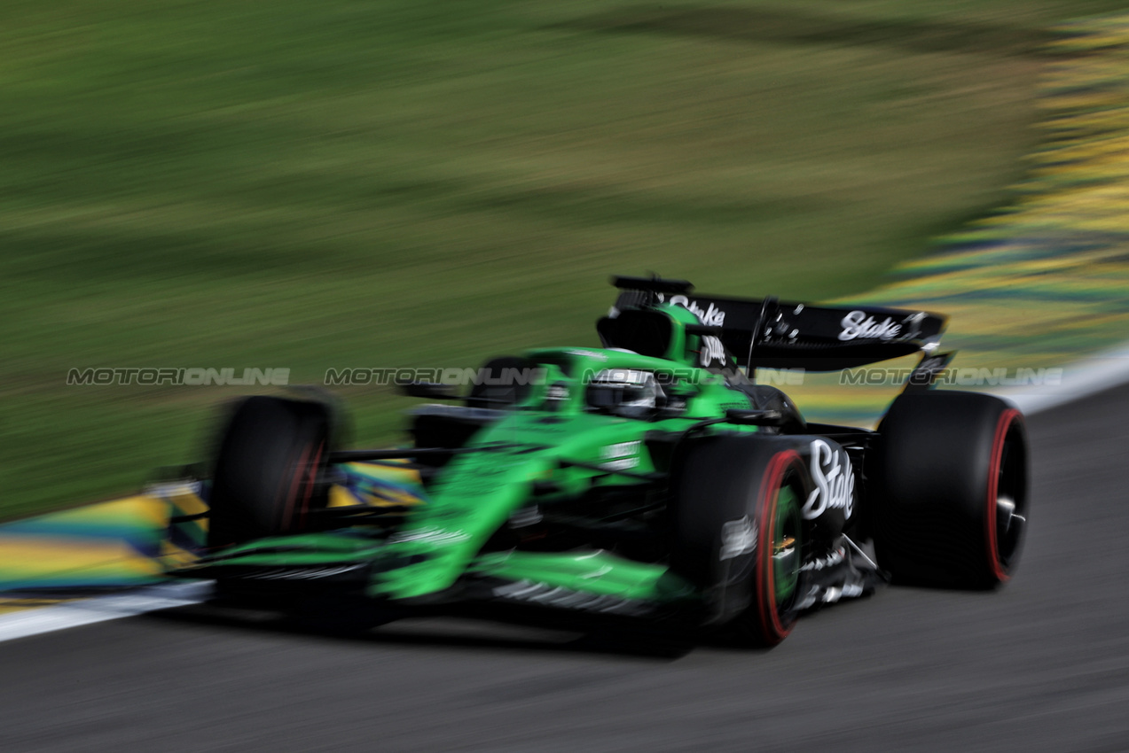 GP BRASILE, Nico Hulkenberg (GER) Sauber C45.

08.11.2025. Formula 1 World Championship, Rd 21, Brazilian Grand Prix, Sao Paulo, Brazil, Sprint e Qualifiche Day.

 - www.xpbimages.com, EMail: requests@xpbimages.com © Copyright: Rew / XPB Images