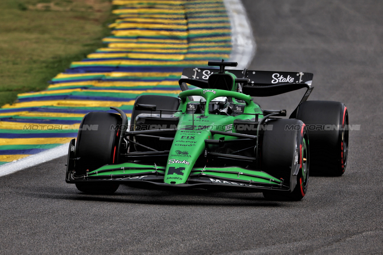 GP BRASILE, Nico Hulkenberg (GER) Sauber C45.

08.11.2025. Formula 1 World Championship, Rd 21, Brazilian Grand Prix, Sao Paulo, Brazil, Sprint e Qualifiche Day.

 - www.xpbimages.com, EMail: requests@xpbimages.com © Copyright: Rew / XPB Images