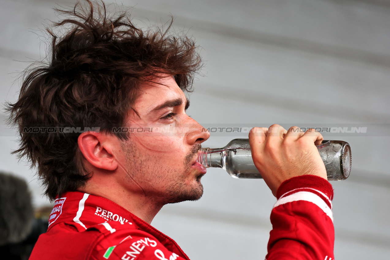 GP BRASILE, Charles Leclerc (MON) Ferrari in qualifying parc ferme.

08.11.2025. Formula 1 World Championship, Rd 21, Brazilian Grand Prix, Sao Paulo, Brazil, Sprint e Qualifiche Day.

- www.xpbimages.com, EMail: requests@xpbimages.com © Copyright: Charniaux / XPB Images