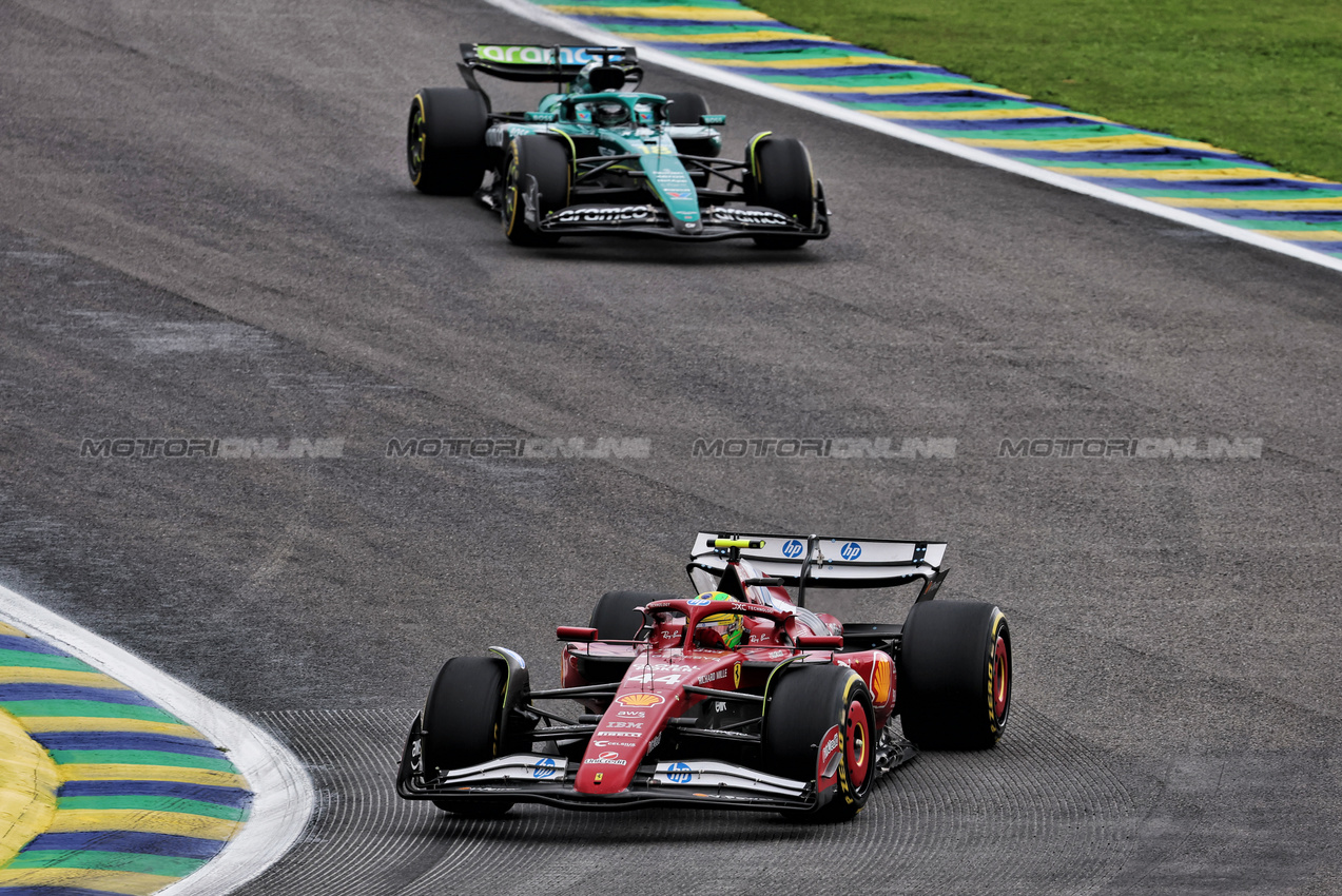 GP BRASILE, Lewis Hamilton (GBR) Ferrari SF-25.

08.11.2025. Formula 1 World Championship, Rd 21, Brazilian Grand Prix, Sao Paulo, Brazil, Sprint e Qualifiche Day.

- www.xpbimages.com, EMail: requests@xpbimages.com © Copyright: Batchelor / XPB Images