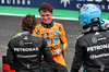 GP BRASILE, Sprint top three in parc ferme (L to R): Andrea Kimi Antonelli (ITA) Mercedes AMG F1, second; Lando Norris (GBR) McLaren, vincitore; George Russell (GBR) Mercedes AMG F1, third.

08.11.2025. Formula 1 World Championship, Rd 21, Brazilian Grand Prix, Sao Paulo, Brazil, Sprint e Qualifiche Day.

- www.xpbimages.com, EMail: requests@xpbimages.com © Copyright: Batchelor / XPB Images