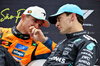 GP BRASILE, (L to R): Lando Norris (GBR) McLaren e George Russell (GBR) Mercedes AMG F1 in the post Sprint FIA Press Conference.
08.11.2025. Formula 1 World Championship, Rd 21, Brazilian Grand Prix, Sao Paulo, Brazil, Sprint e Qualifiche Day.
- www.xpbimages.com, EMail: requests@xpbimages.com © Copyright: Charniaux / XPB Images