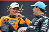 GP BRASILE, (L to R): Lando Norris (GBR) McLaren e George Russell (GBR) Mercedes AMG F1 in the post Sprint FIA Press Conference.

08.11.2025. Formula 1 World Championship, Rd 21, Brazilian Grand Prix, Sao Paulo, Brazil, Sprint e Qualifiche Day.

- www.xpbimages.com, EMail: requests@xpbimages.com © Copyright: Charniaux / XPB Images