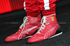 GP BRASILE, The racing boots of Charles Leclerc (MON) Ferrari.
08.11.2025. Formula 1 World Championship, Rd 21, Brazilian Grand Prix, Sao Paulo, Brazil, Sprint e Qualifiche Day.
- www.xpbimages.com, EMail: requests@xpbimages.com © Copyright: Charniaux / XPB Images