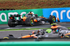 GP BRASILE, Lando Norris (GBR) McLaren MCL39 passes the McLaren MCL39 of team mate Oscar Piastri (AUS), who crashed out of the race.

08.11.2025. Formula 1 World Championship, Rd 21, Brazilian Grand Prix, Sao Paulo, Brazil, Sprint e Qualifiche Day.

- www.xpbimages.com, EMail: requests@xpbimages.com © Copyright: Batchelor / XPB Images