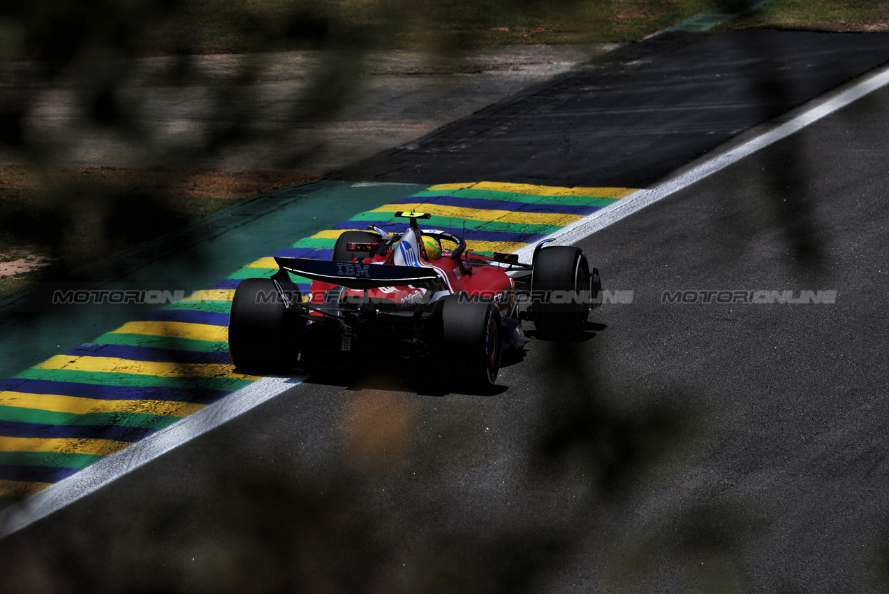 GP BRASILE, Lewis Hamilton (GBR) Ferrari SF-25.

07.11.2025. Formula 1 World Championship, Rd 21, Brazilian Grand Prix, Sao Paulo, Brazil, Sprint Qualifiche Day.

 - www.xpbimages.com, EMail: requests@xpbimages.com © Copyright: Rew / XPB Images