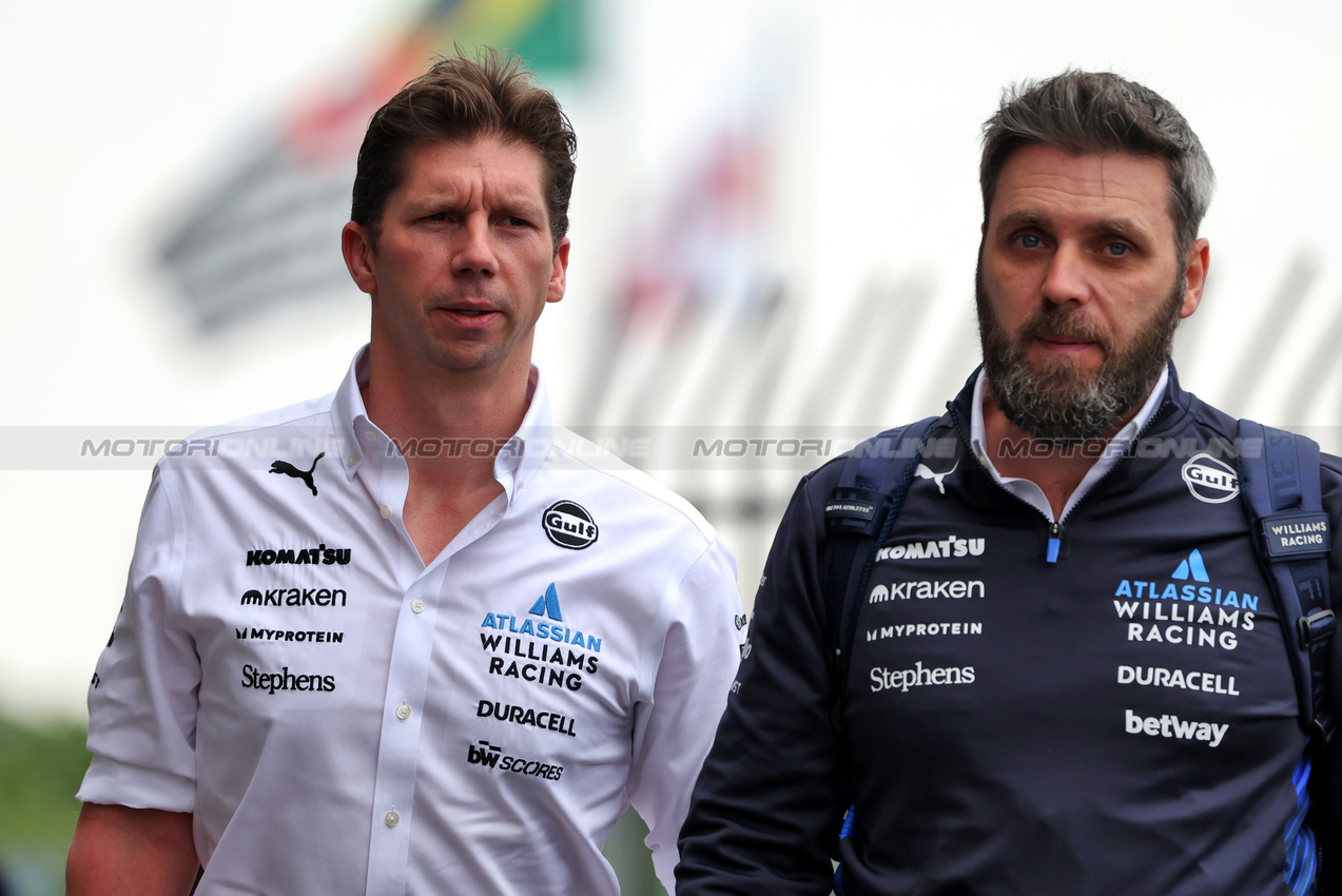 GP BRASILE, James Vowles (GBR) Atlassian Williams Racing Team Principal.

07.11.2025. Formula 1 World Championship, Rd 21, Brazilian Grand Prix, Sao Paulo, Brazil, Sprint Qualifiche Day.

 - www.xpbimages.com, EMail: requests@xpbimages.com © Copyright: Rew / XPB Images