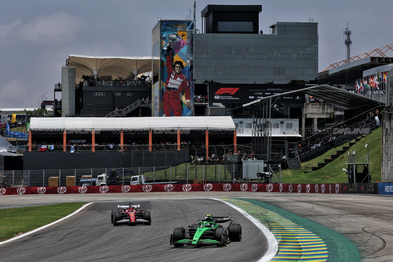 GP BRASILE, Gabriel Bortoleto (BRA) Sauber C45.

07.11.2025. Formula 1 World Championship, Rd 21, Brazilian Grand Prix, Sao Paulo, Brazil, Sprint Qualifiche Day.

- www.xpbimages.com, EMail: requests@xpbimages.com © Copyright: Charniaux / XPB Images