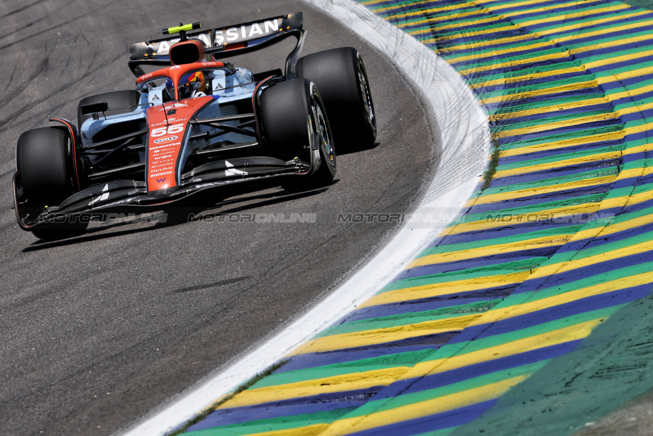 GP BRASILE, Carlos Sainz (ESP) Atlassian Williams Racing FW47.

07.11.2025. Formula 1 World Championship, Rd 21, Brazilian Grand Prix, Sao Paulo, Brazil, Sprint Qualifiche Day.

- www.xpbimages.com, EMail: requests@xpbimages.com © Copyright: Charniaux / XPB Images
