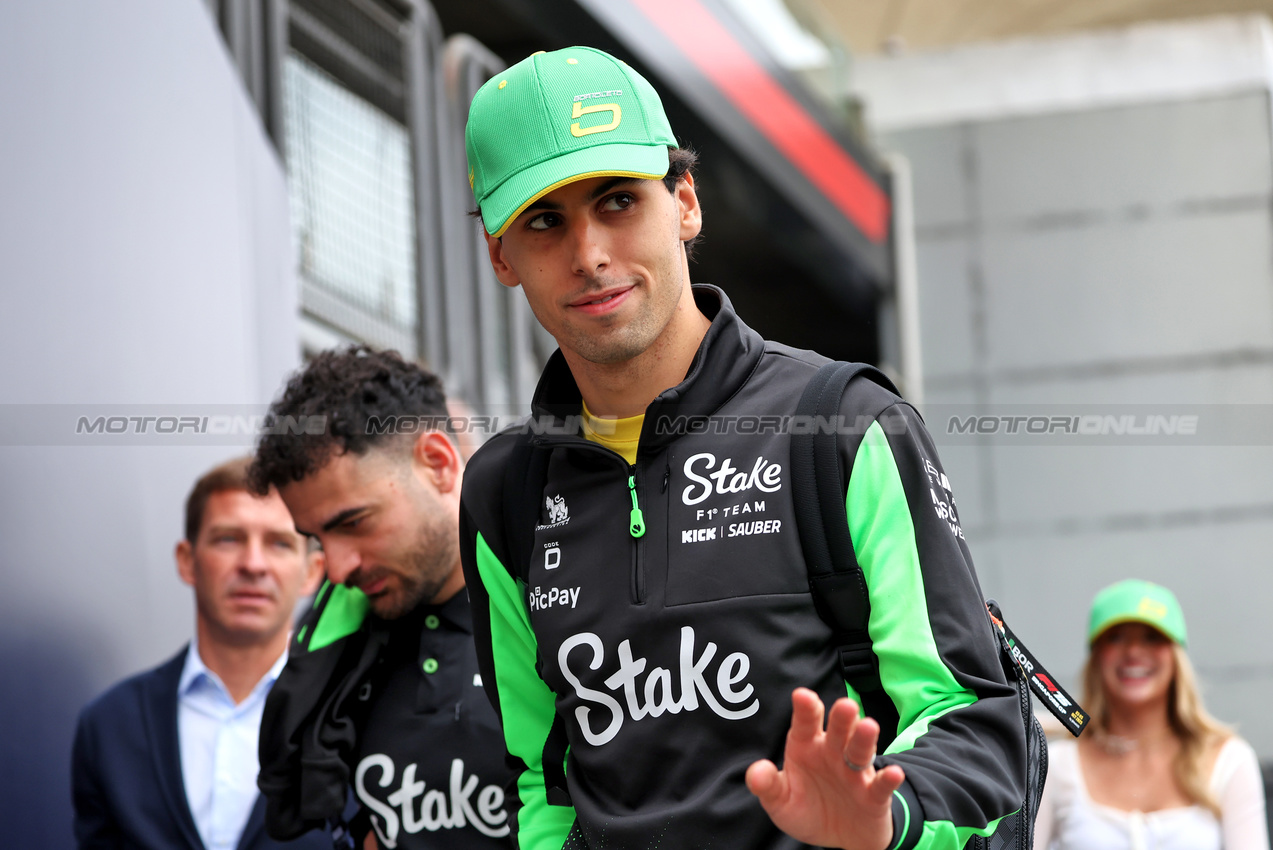 GP BRASILE, Gabriel Bortoleto (BRA) Sauber.

07.11.2025. Formula 1 World Championship, Rd 21, Brazilian Grand Prix, Sao Paulo, Brazil, Sprint Qualifiche Day.

 - www.xpbimages.com, EMail: requests@xpbimages.com © Copyright: Rew / XPB Images
