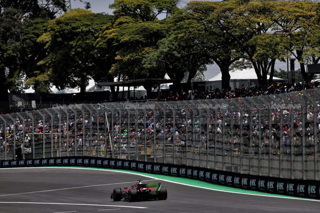 GP BRASILE, Charles Leclerc (MON) Ferrari SF-25.

07.11.2025. Formula 1 World Championship, Rd 21, Brazilian Grand Prix, Sao Paulo, Brazil, Sprint Qualifiche Day.

 - www.xpbimages.com, EMail: requests@xpbimages.com © Copyright: Rew / XPB Images