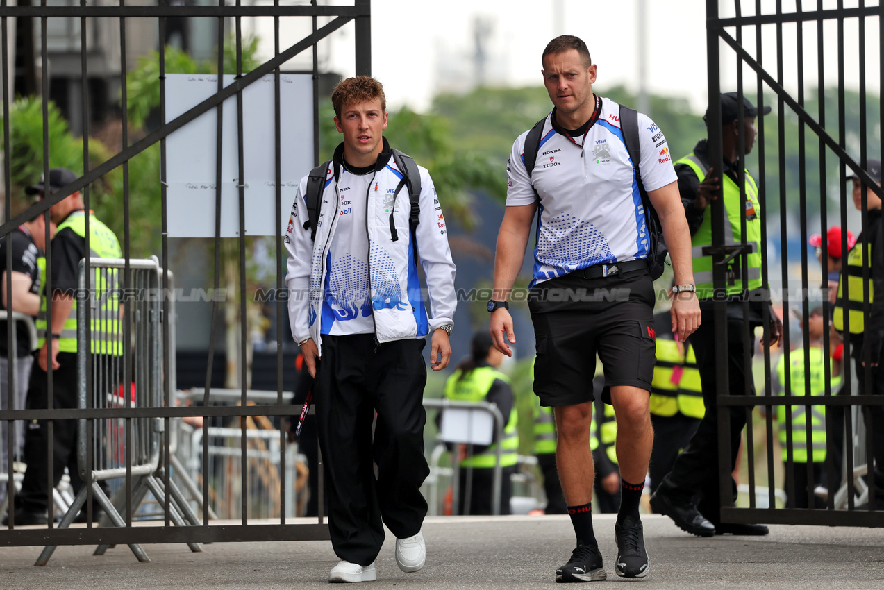 GP BRASILE, Liam Lawson (NZL) Racing Bulls.

07.11.2025. Formula 1 World Championship, Rd 21, Brazilian Grand Prix, Sao Paulo, Brazil, Sprint Qualifiche Day.

 - www.xpbimages.com, EMail: requests@xpbimages.com © Copyright: Rew / XPB Images