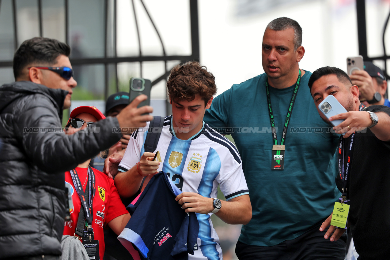 GP BRASILE, Franco Colapinto (ARG) Alpine F1 Team.
07.11.2025. Formula 1 World Championship, Rd 21, Brazilian Grand Prix, Sao Paulo, Brazil, Sprint Qualifiche Day.
- www.xpbimages.com, EMail: requests@xpbimages.com © Copyright: Rew / XPB Images