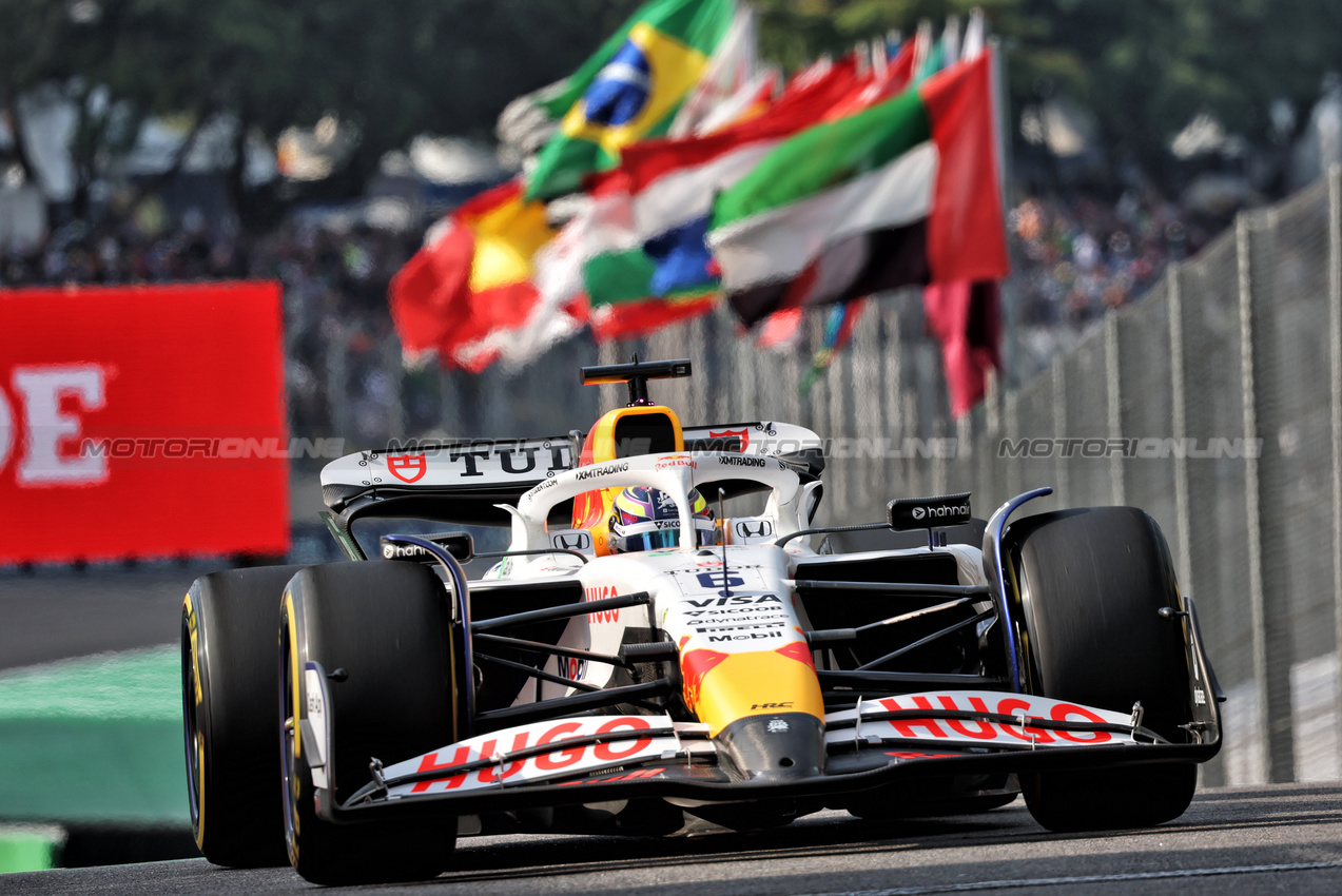 GP BRASILE, Isack Hadjar (FRA) Racing Bulls VCARB 02.

07.11.2025. Formula 1 World Championship, Rd 21, Brazilian Grand Prix, Sao Paulo, Brazil, Sprint Qualifiche Day.

- www.xpbimages.com, EMail: requests@xpbimages.com © Copyright: Batchelor / XPB Images