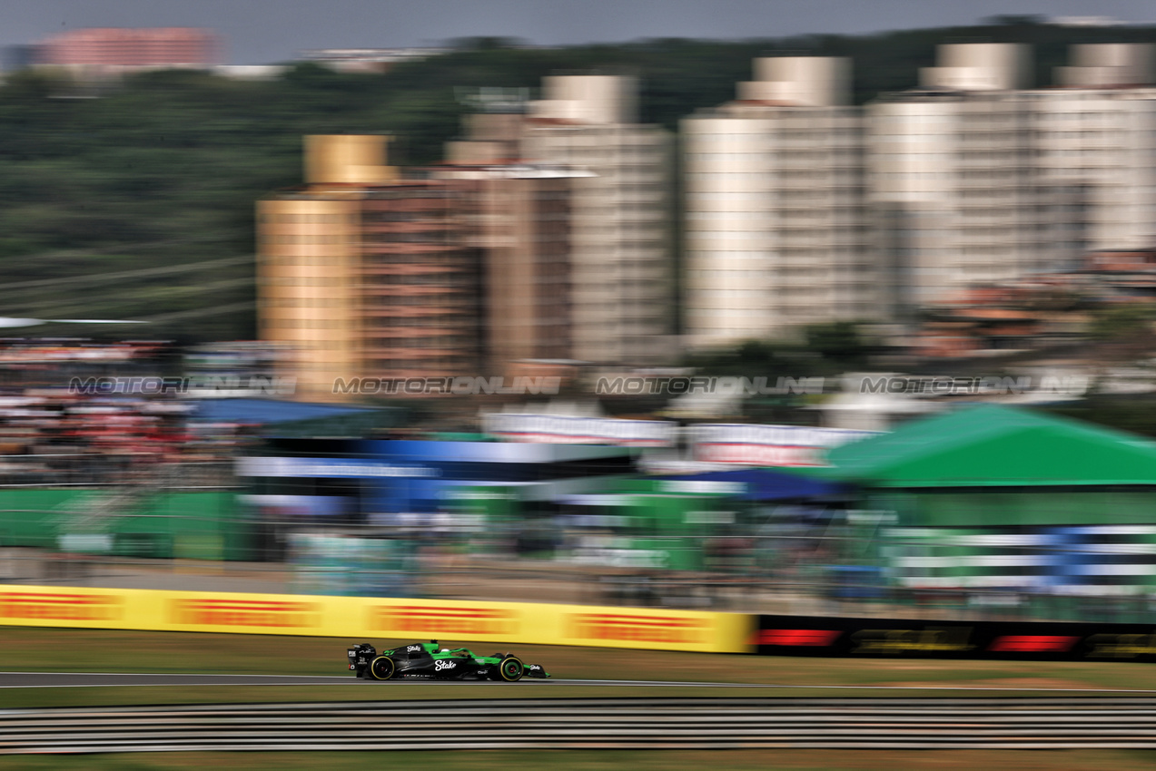 GP BRASILE, Nico Hulkenberg (GER) Sauber C45.

07.11.2025. Formula 1 World Championship, Rd 21, Brazilian Grand Prix, Sao Paulo, Brazil, Sprint Qualifiche Day.

- www.xpbimages.com, EMail: requests@xpbimages.com © Copyright: Charniaux / XPB Images