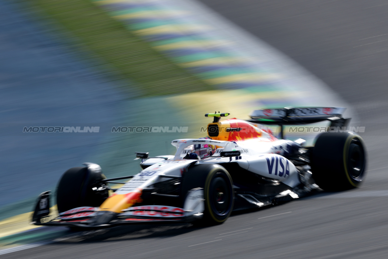 GP BRASILE, Liam Lawson (NZL) Racing Bulls VCARB 02.

07.11.2025. Formula 1 World Championship, Rd 21, Brazilian Grand Prix, Sao Paulo, Brazil, Sprint Qualifiche Day.

 - www.xpbimages.com, EMail: requests@xpbimages.com © Copyright: Coates / XPB Images