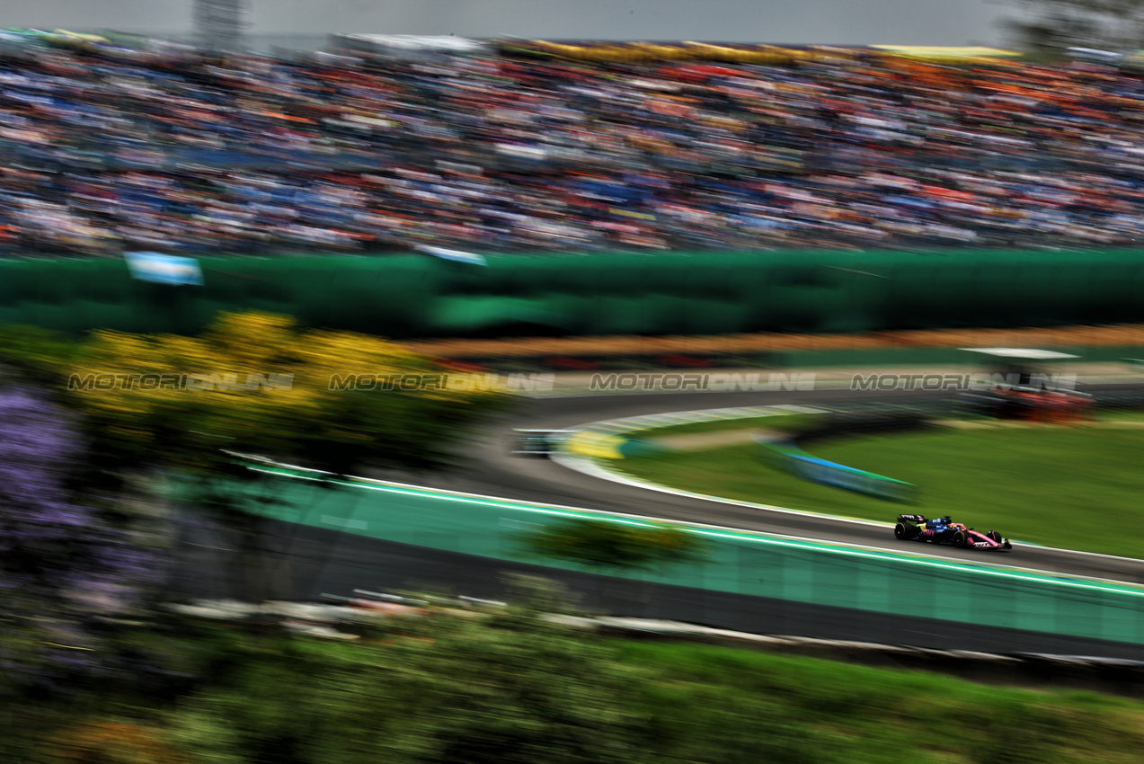 GP BRASILE, Pierre Gasly (FRA) Alpine F1 Team A525.
07.11.2025. Formula 1 World Championship, Rd 21, Brazilian Grand Prix, Sao Paulo, Brazil, Sprint Qualifiche Day.