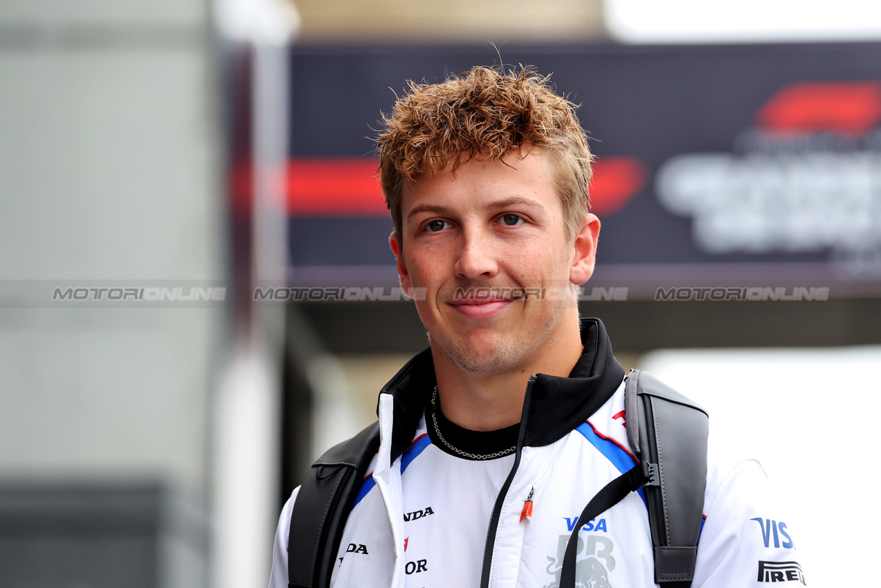 GP BRASILE, Liam Lawson (NZL) Racing Bulls.

07.11.2025. Formula 1 World Championship, Rd 21, Brazilian Grand Prix, Sao Paulo, Brazil, Sprint Qualifiche Day.

 - www.xpbimages.com, EMail: requests@xpbimages.com © Copyright: Rew / XPB Images