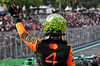GP BRASILE, Lando Norris (GBR) McLaren celebrates his pole position in Sprint qualifying parc ferme.
07.11.2025. Formula 1 World Championship, Rd 21, Brazilian Grand Prix, Sao Paulo, Brazil, Sprint Qualifiche Day.
- www.xpbimages.com, EMail: requests@xpbimages.com © Copyright: Charniaux / XPB Images