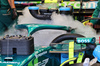 GP BRASILE, Aston Martin F1 Team AMR25 of Fernando Alonso (ESP) - dry ice in the cockpit.
07.11.2025. Formula 1 World Championship, Rd 21, Brazilian Grand Prix, Sao Paulo, Brazil, Sprint Qualifiche Day.
- www.xpbimages.com, EMail: requests@xpbimages.com © Copyright: Batchelor / XPB Images