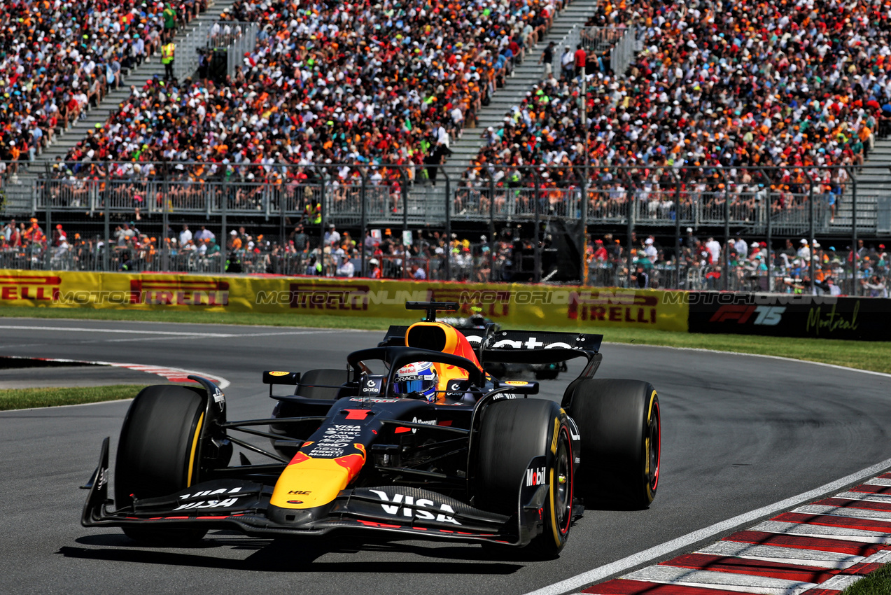 GP CANADA, Max Verstappen (NLD) Red Bull Racing RB21.

15.06.2025. Formula 1 World Championship, Rd 10, Canadian Grand Prix, Montreal, Canada, Gara Day.

- www.xpbimages.com, EMail: requests@xpbimages.com © Copyright: Batchelor / XPB Images