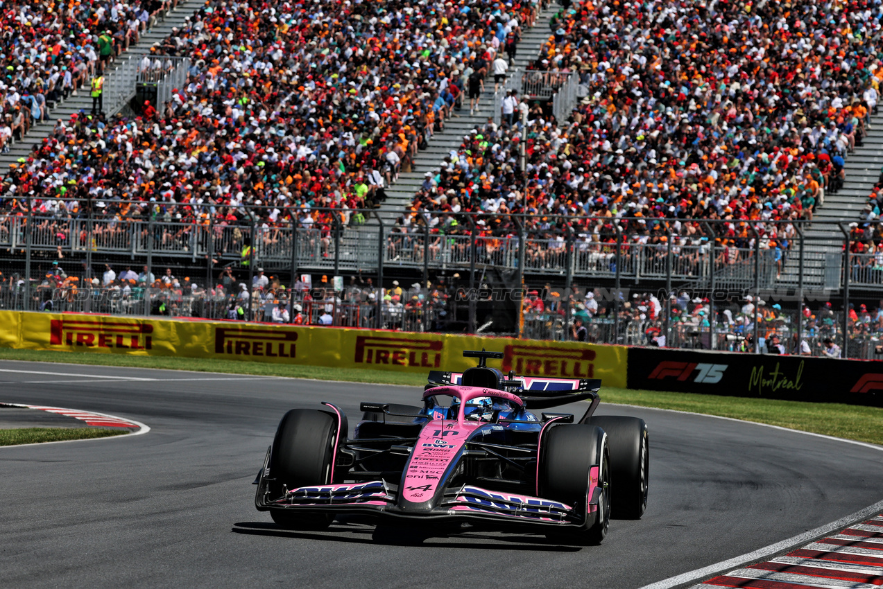 GP CANADA, Pierre Gasly (FRA) Alpine F1 Team A525.

15.06.2025. Formula 1 World Championship, Rd 10, Canadian Grand Prix, Montreal, Canada, Gara Day.

- www.xpbimages.com, EMail: requests@xpbimages.com © Copyright: Batchelor / XPB Images